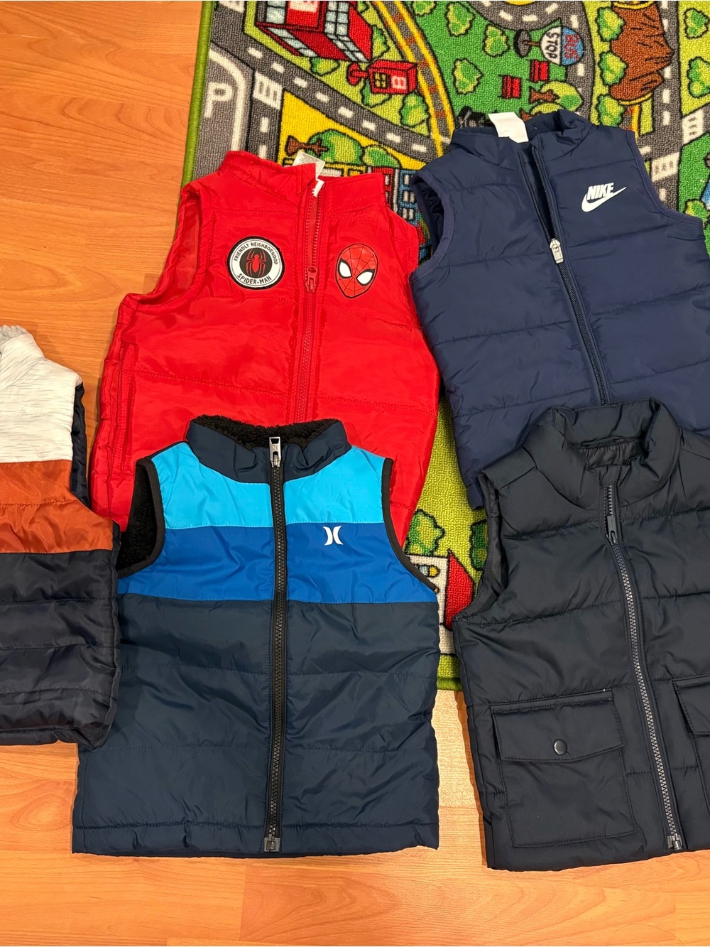 Toddler Boys 3T Vest Bundle - 5 Pairs - Various Brands